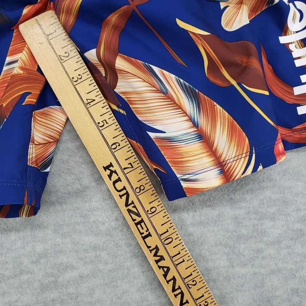 Hurley Hawaiian Board Shorts Mens 34 Fat Cap Swim Surf Beach Pool Skate‎ 00s